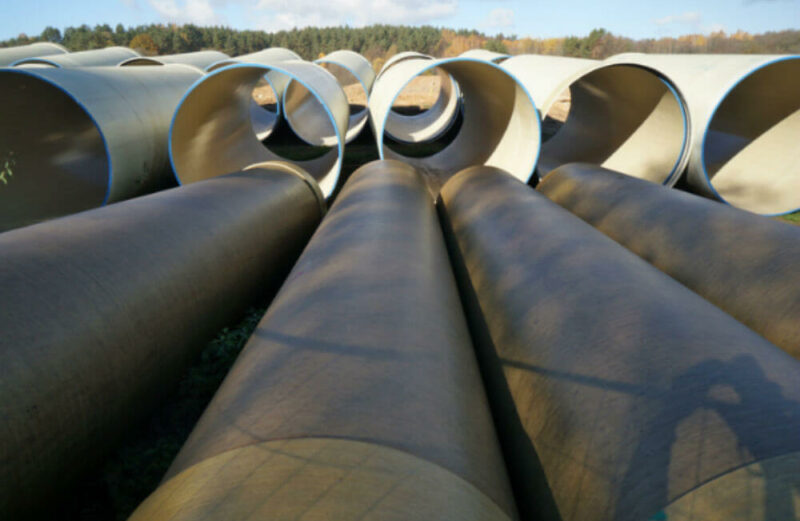 Preferred Areas of Steel and Plastic Pipes