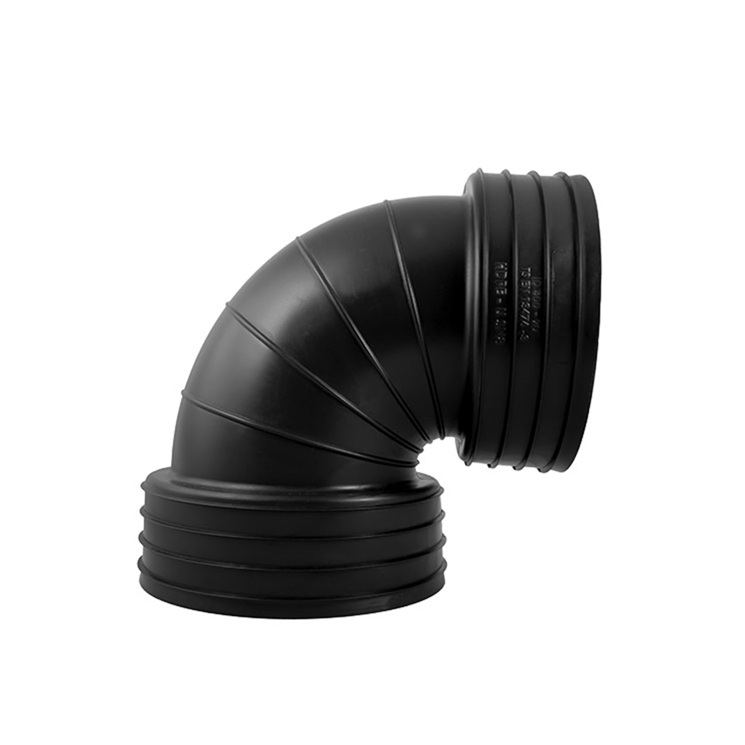 CORRUGATED ELBOW 90°