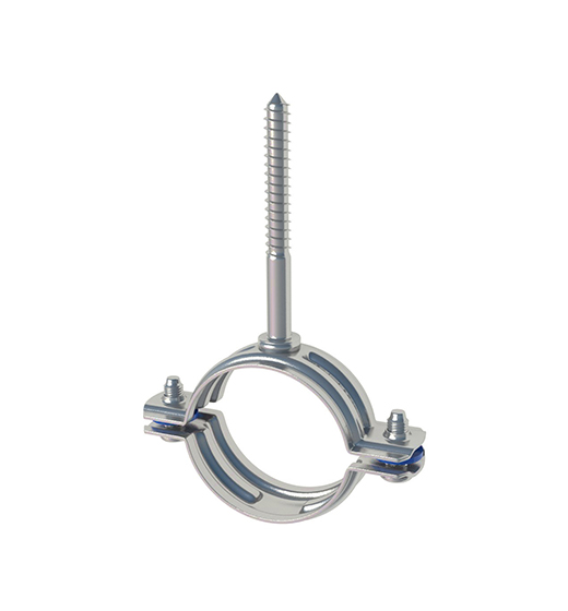 PIPE CLAMP WITH TRIPHONE (NO RUBBER) - SHORT