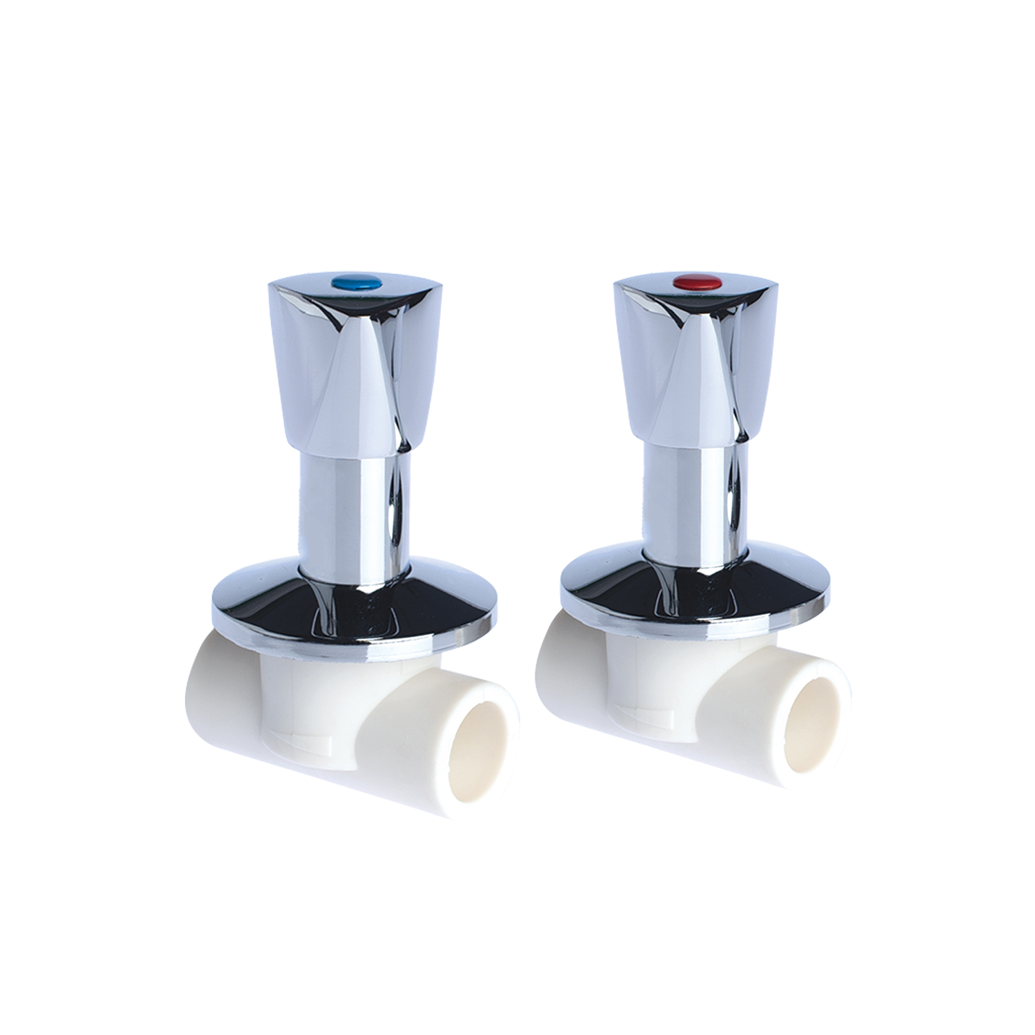 PP-R CHROME VALVE TRIANGLE