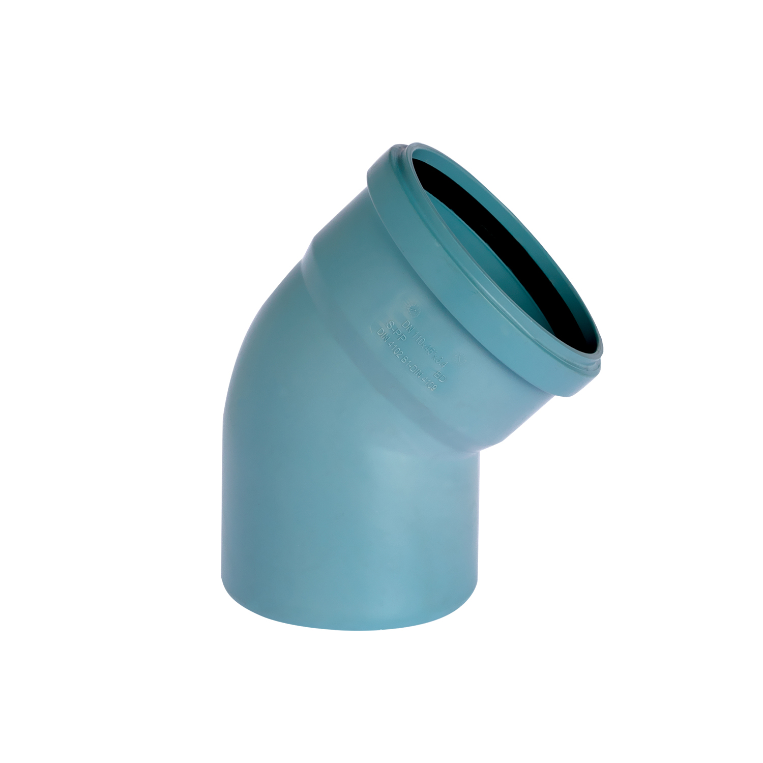 PP SILENT ELBOW 45°