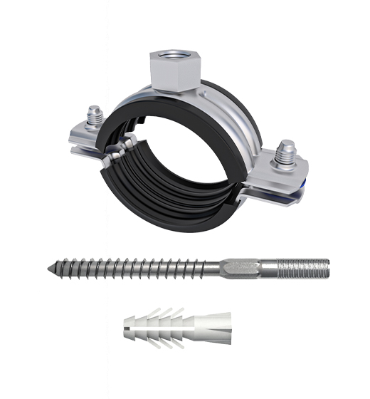 PIPE CLAMP WITH NUT (SET)