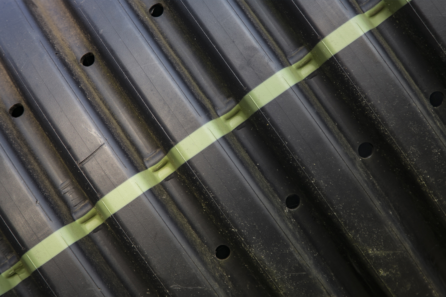 CORRUGATED PERFORATED PIPE