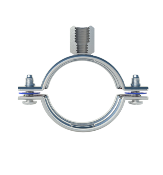 PIPE CLAMP WITH COMBI NUT (NO RUBBER)