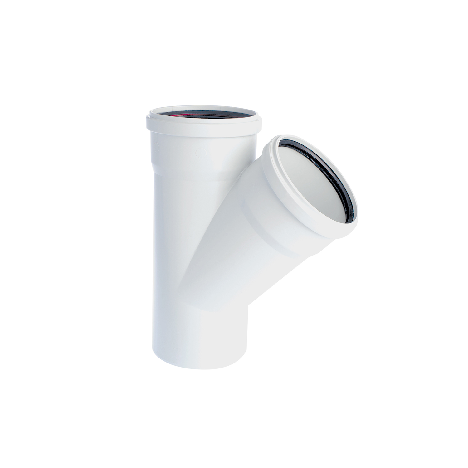 PVC SINGLE BRANCH 45°